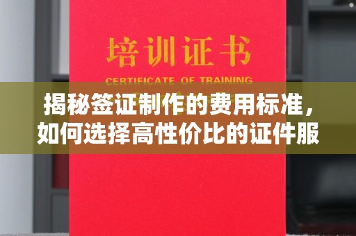 天等揭秘签证制作的费用标准，如何选择高性价比的证件服务